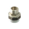 PPR Pipe Fittings Union with Brass MaleThread for hot and cold water supply